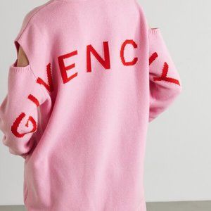 GIVENCHY Pink Cutout cardigan